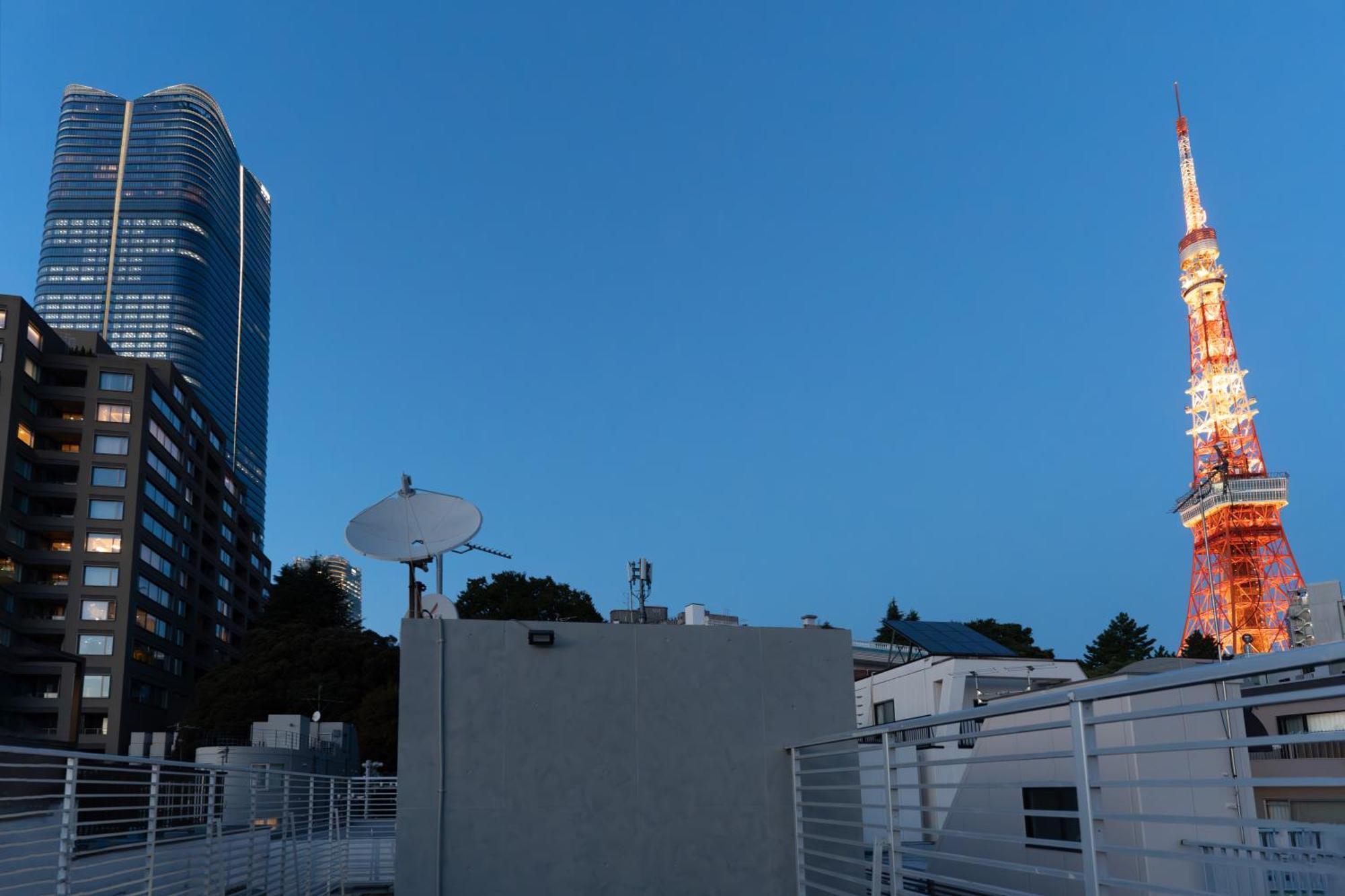 Azabu Modern House The Tokyo Tower Can Be Seen From The Villa 500M2 Dış mekan fotoğraf